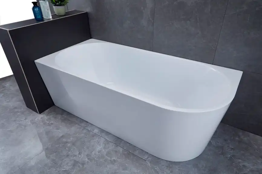 Акриловая ванна Vincea 170х80 VBT-402-1700L левая, Белая фото 1