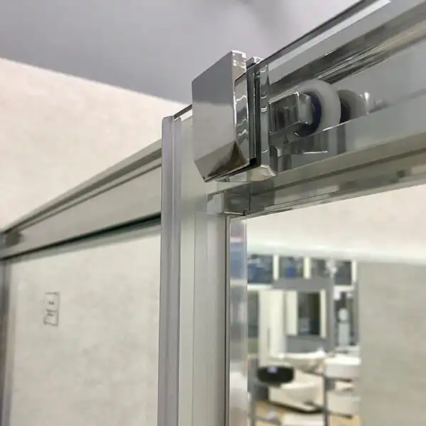 Душевая дверь в нишу AVS Квант 140 профиль хром, стекло прозрачное, 803-0017-195-14-CR-T фото 15