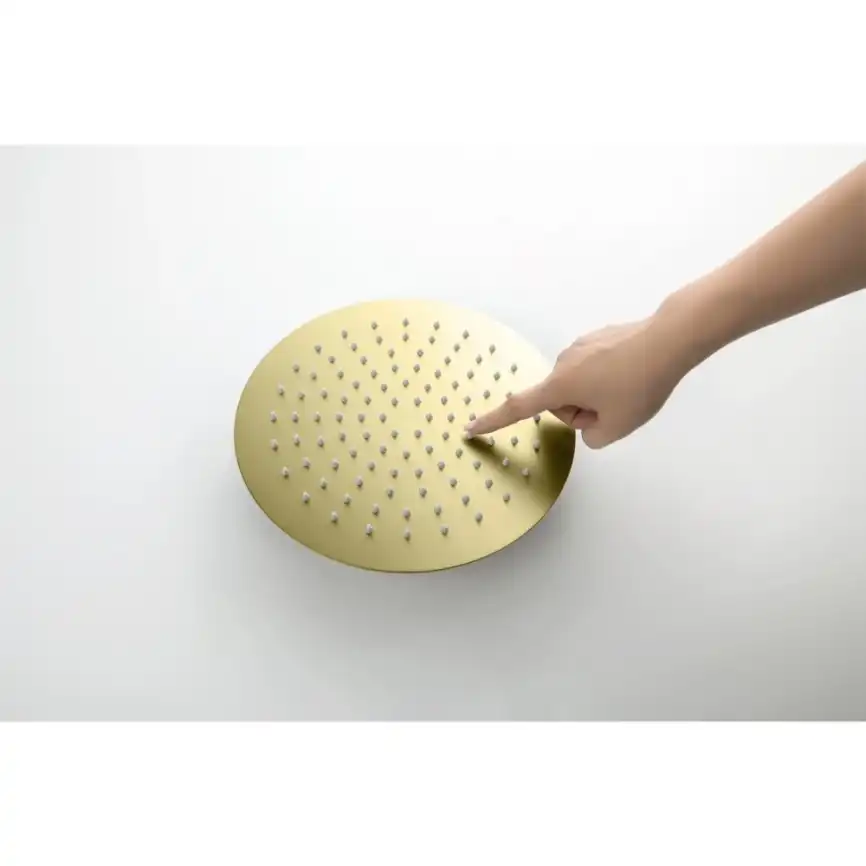 Душевая система Aquatek Европа AQ1376BG для душа встраиваемая, с термостатом, Золото матовое фото 9