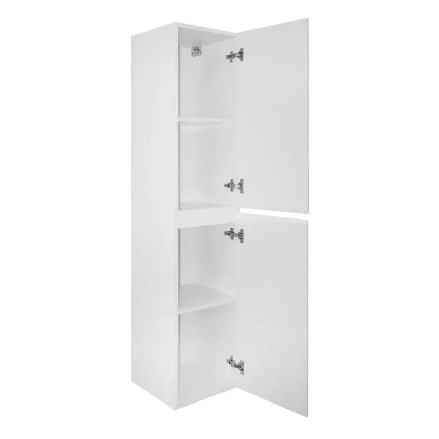 Шкаф-пенал Azario Эстима 35 CS00094557 правый подвесной, Белый глянцевый фото 2