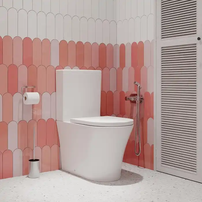 Унитаз-компакт IDDIS Stone STNRDSEi24 безободковый, с бачком и сиденьем микролифт Белый фото 4