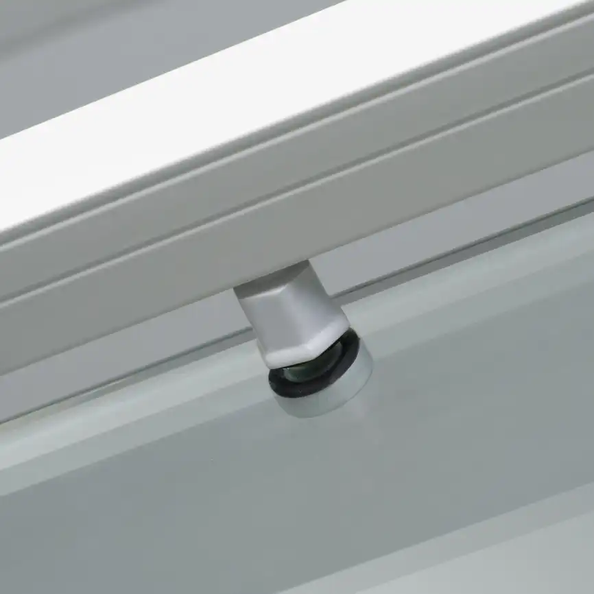 Душевой уголок WasserKRAFT Rhin 44S 120х100 44S10 профиль Белый стекло Прозрачное фото 6