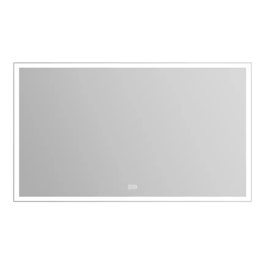 Зеркало BelBagno SPC-GRT 140х80 SPC-GRT-1400-800-LED-TCH-WARM с подстветкой, сенсорный выключатель, с подогревом фото 1
