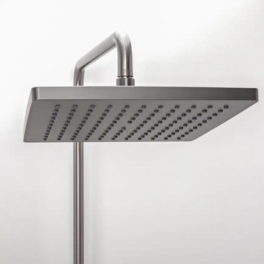 Душевая система AVS Cube 811-222-GM, оружейная сталь фото 10