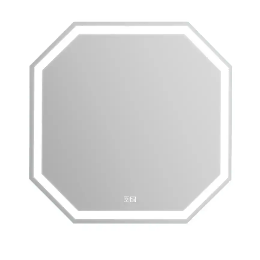 Зеркало BelBagno SPC-OTT 80х80 SPC-OTT-800-800-LED-TCH-WARM с подстветкой, сенсорный выключатель, с подогревом фото 1