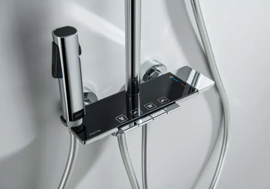 Душевая система Aquatek ПОЛАРИС AQ3040CR, Хром фото 12