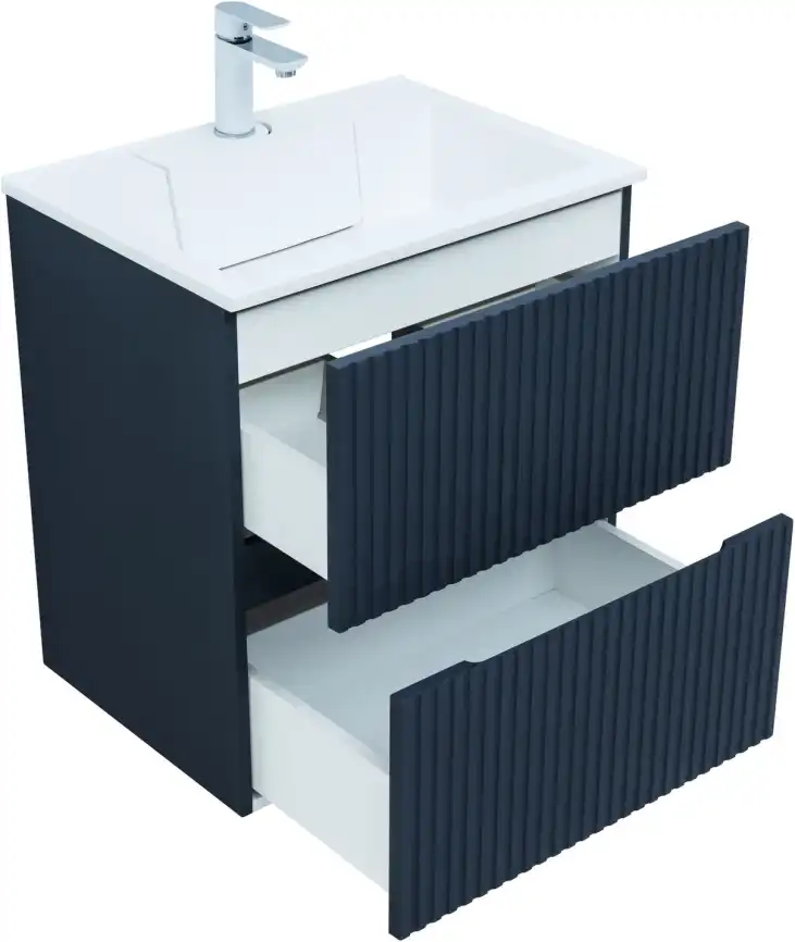 Тумба под раковину Aquanet Джейн 60 маренго 313300 фото 2