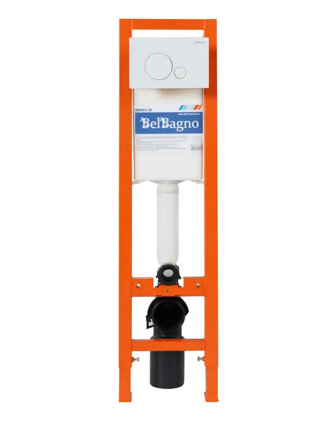 Кнопка смыва BelBagno SFERA BB014-SR-BIANCO, цвет-белый фото 3