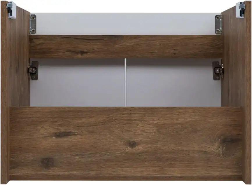 Тумба под раковину Aquanet Оптима 80 дуб рустикальный/белый сатин, 344793 фото 12