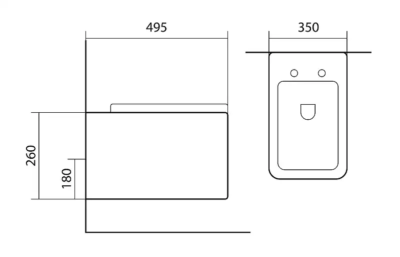 Унитаз с инсталляцией SET AQUATEK ЛИБРА N-14 cm с сиденьем микролифт без клавиши смыва фото 5