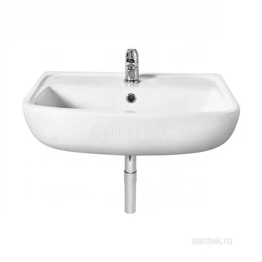Раковина Santek Лонги 600х420 отверстие под смеситель 1WH501756 фото 3
