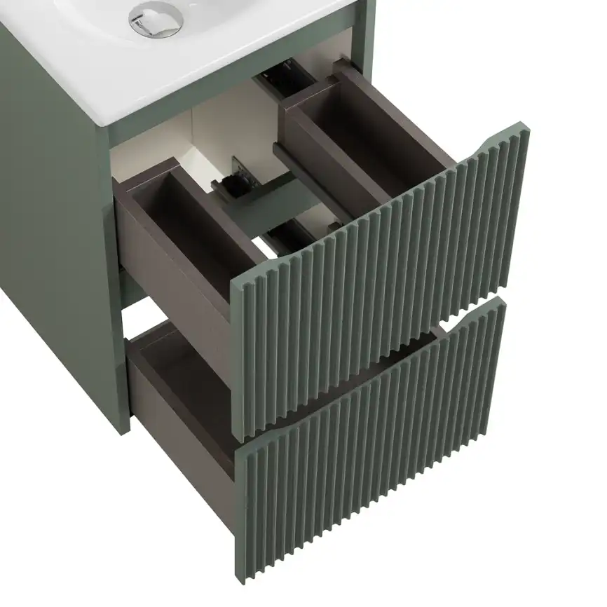 Тумба под раковину BelBagno UNO-MINI-400-2C-SO-VO подвесная, Еловый Матовый фото 7