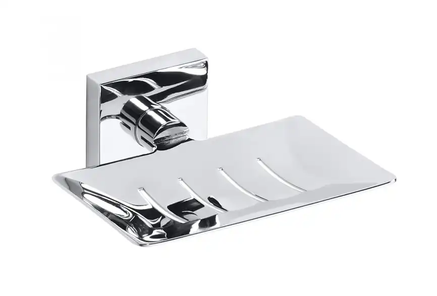 Прямоугольная мыльница 12,5 см BEMETA BETA хром 132208082 фото 1