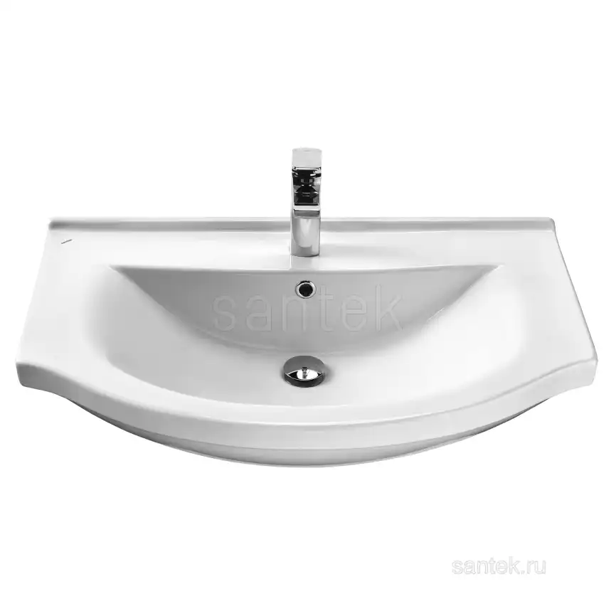 Раковина Santek Эльбрус 80 отверстие под смеситель 1WH109653 фото 2