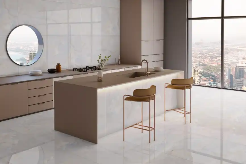 Керамогранит AZARIO CLOUD BLUSH 80х160 Glossy (P231123002G) фото 5