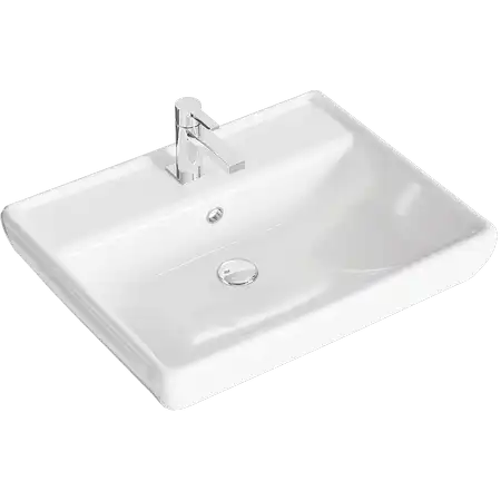 Тумба с раковиной напольная Aqwella Neo 60 см, Neo.01.06, цвет Белый фото 4