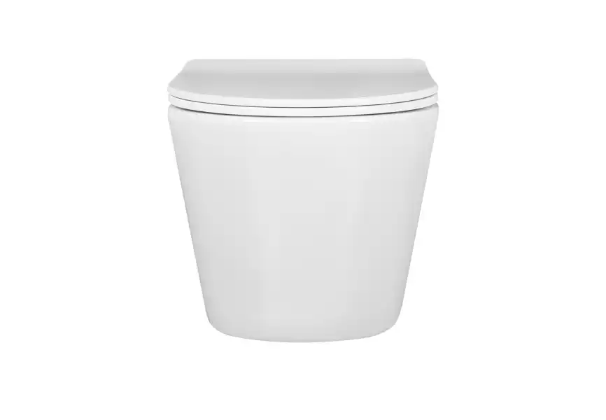 Подвесной унитаз Aquatek Вега AQ1904-00 безободковый, с сиденьем микролифт, Белый фото 4