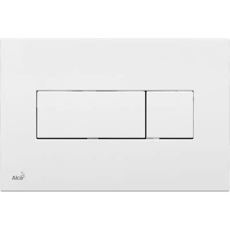 Кнопка смыва Alcaplast M370 Белая фото 1