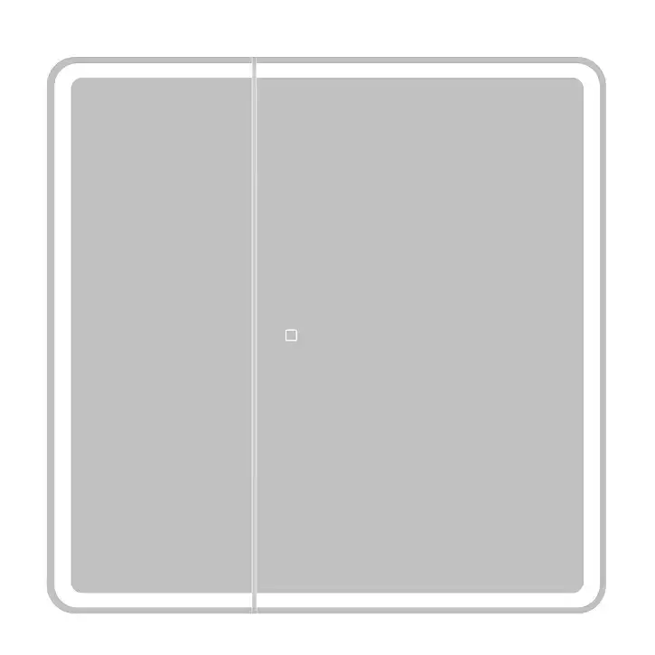 Зеркало-шкаф BelBagno MARINO SPC-MAR-800/800-2A-LED-TCH фото 1