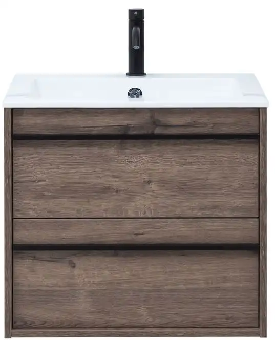 Тумба под раковину Aquanet Lino 60 Дуб Веллингтон 253910 фото 5