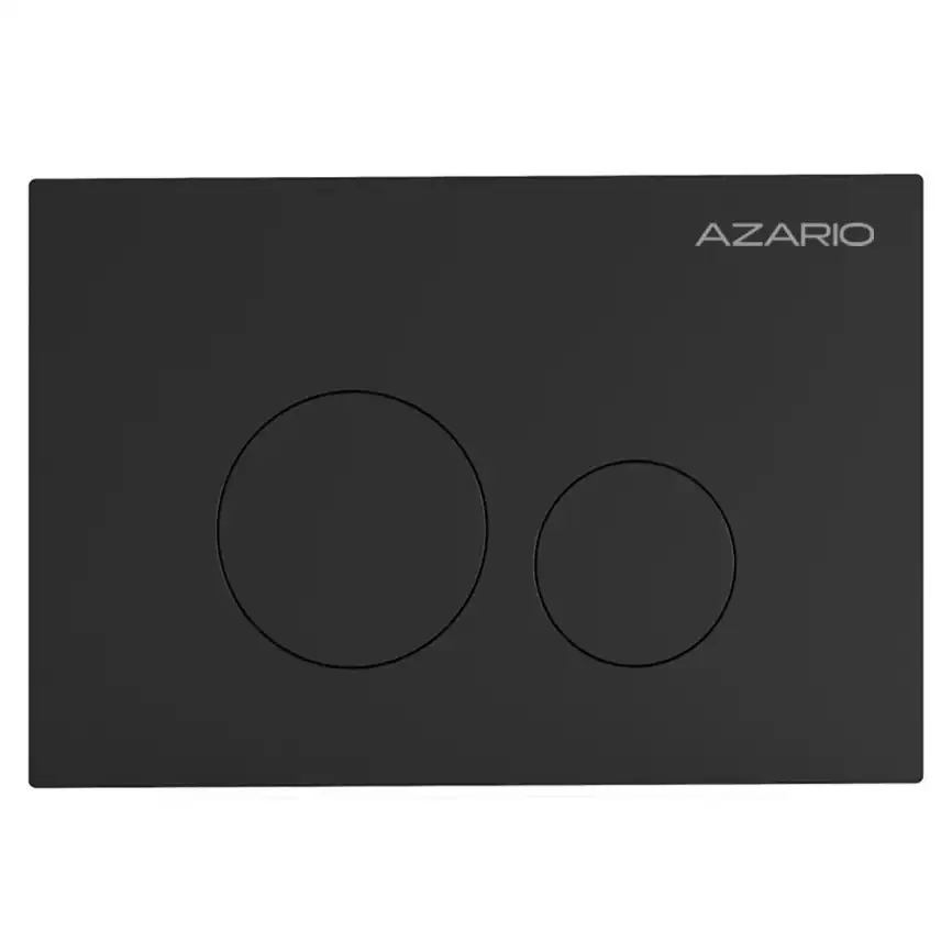 Кнопка смыва AZARIO NEW-TS AZ-SS-002-B, Черная матовая фото 1