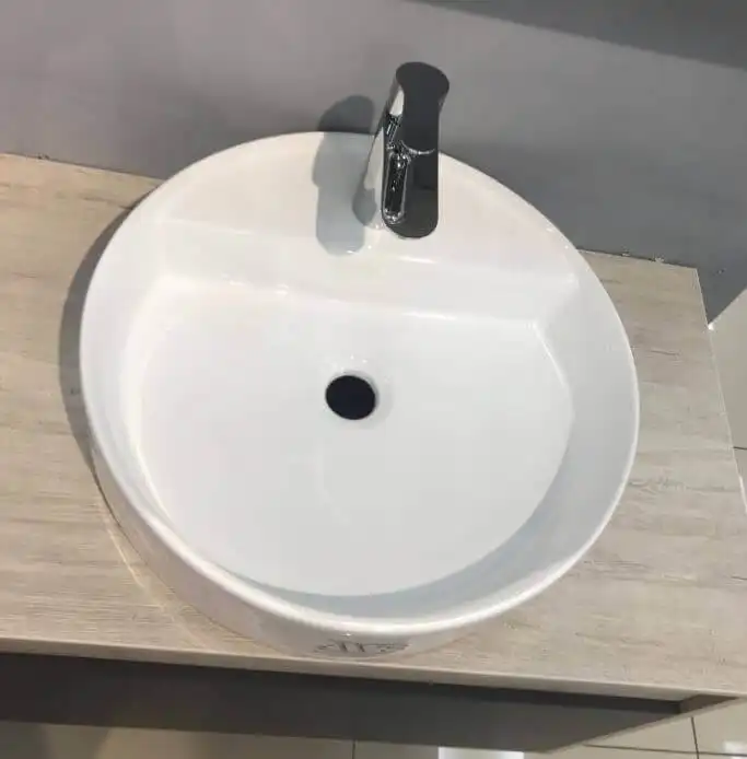 Раковина AVS Вивьен 45x45 белая фото 4