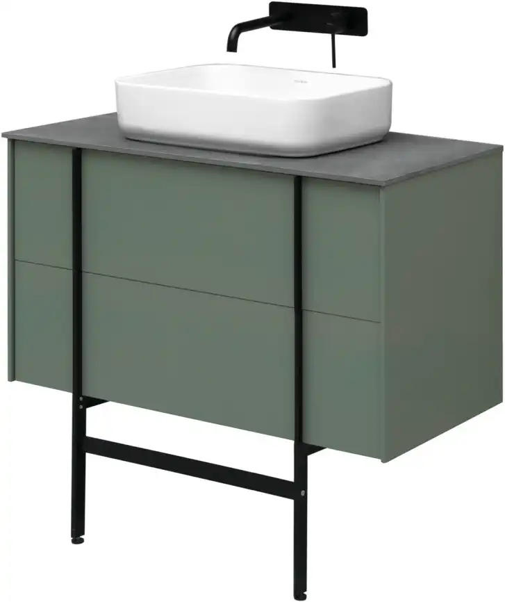 Тумба под раковину Allen Brau Reality 90 1.32006.CGM олива матовый фото 27