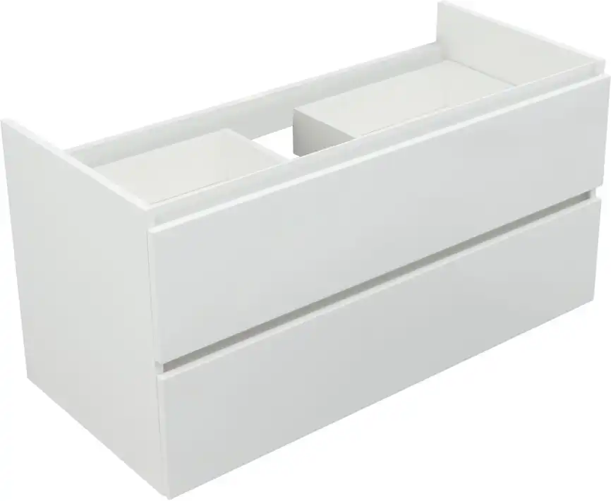 Тумба под раковину Aquanet Вега 100 белый глянец фото 4