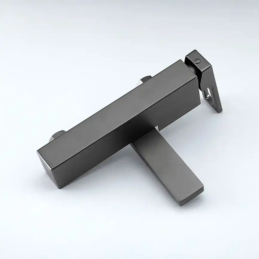 Смеситель для ванны Gappo G3217-9  с коротким изливом, Оружейная сталь фото 4