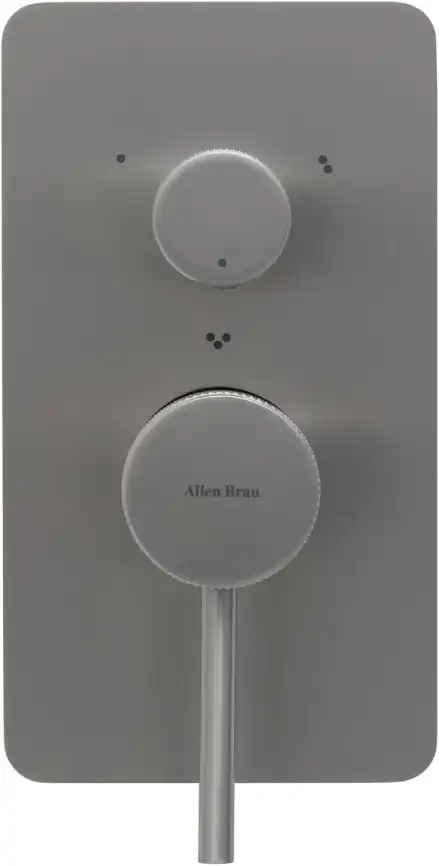 Смеситель для ванны с душем Allen Brau Priority 5.31A11-BN встраиваемый, с внутренней частью, Никель фото 3