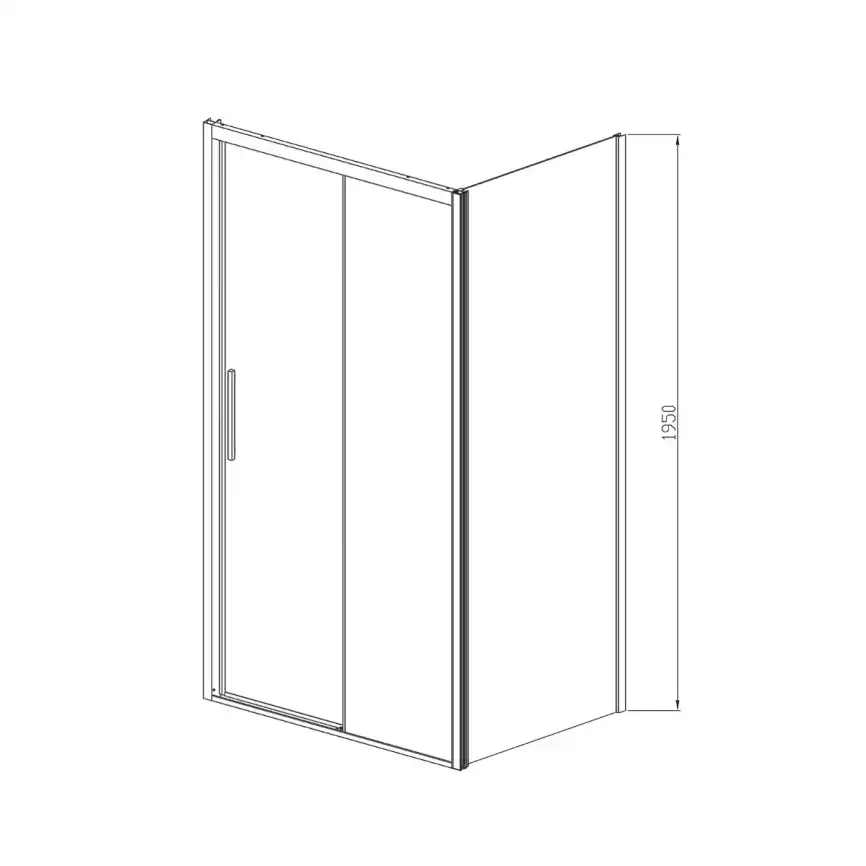 Душевой уголок Vincea Soft 160х80 VSR-3SO8016CL, профиль хром, стекло Прозрачное фото 4