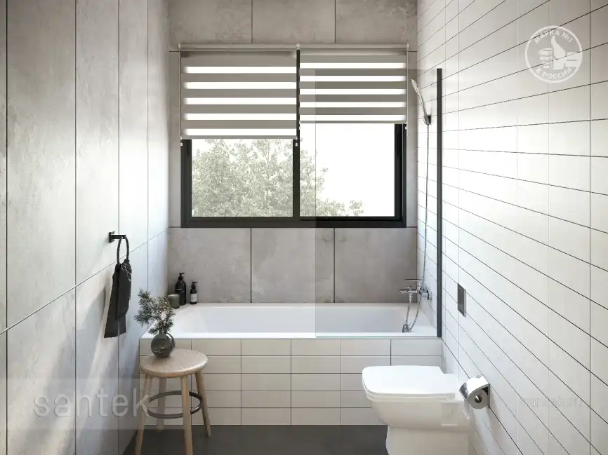 Акриловая ванна Santek Монако 170х70 1WH111979 прямоугольная, Белая фото 4