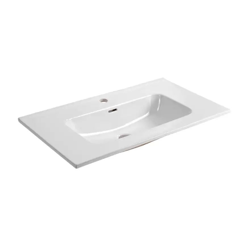 Раковина мебельная Aquatek 80 AQ0480-00, Белая фото 3