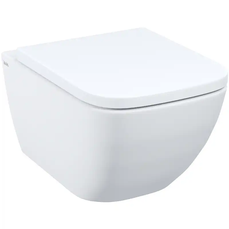 Унитаз подвесной IDDIS Torr TORRDSEi25 безободковый, с сиденьем микролифт Белый фото 1