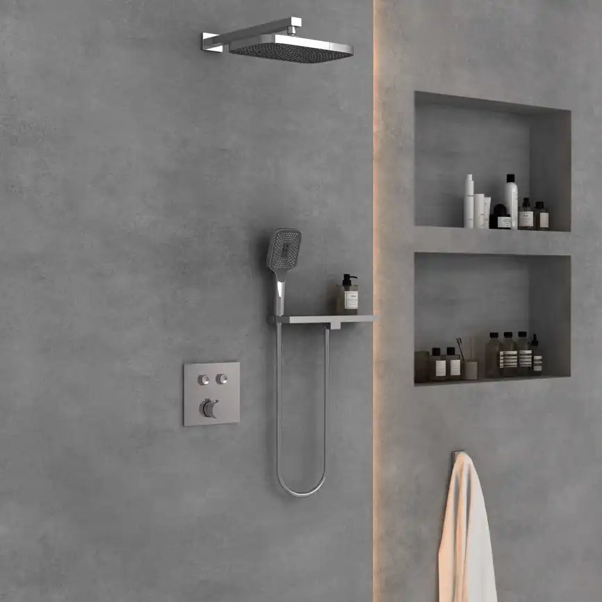 Душевая система  Vincea  VSFW-4211RCH VSFW-4211RCH встраиваемая, хром фото 1