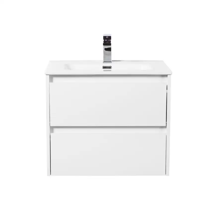 Тумба под раковину BelBagno KRAFT-700-2C-SO-BO подвесная Bianco Opaco фото 2