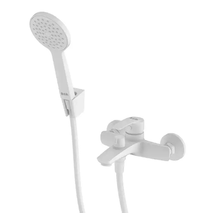 Смеситель для ванны IDDIS Ray RAYWT02i02  цвет, Матовый белый фото 1