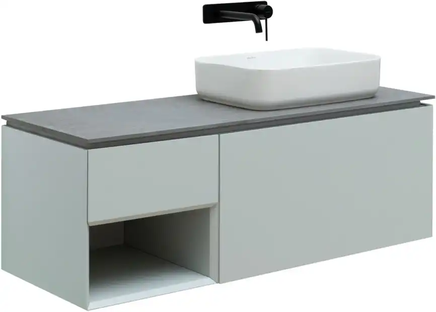 Тумба под раковину Allen Brau Infinity 120 1.21008.PWM R папирус матовый фото 1