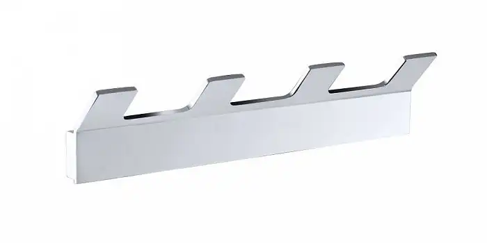 Планка с 4-мя крючками 20,5 см BEMETA SOLO хром 139105212 фото 1