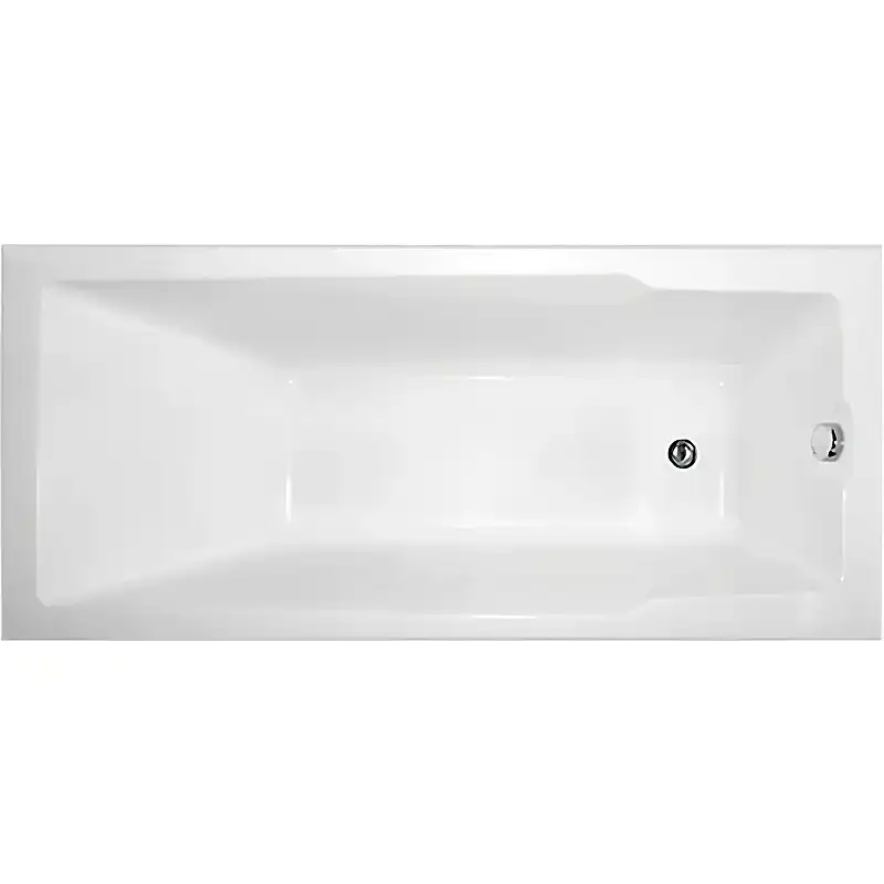 Акриловая ванна Marka One RAGUZA 180х80 01ра1880 прямоугольная, Белая фото 1