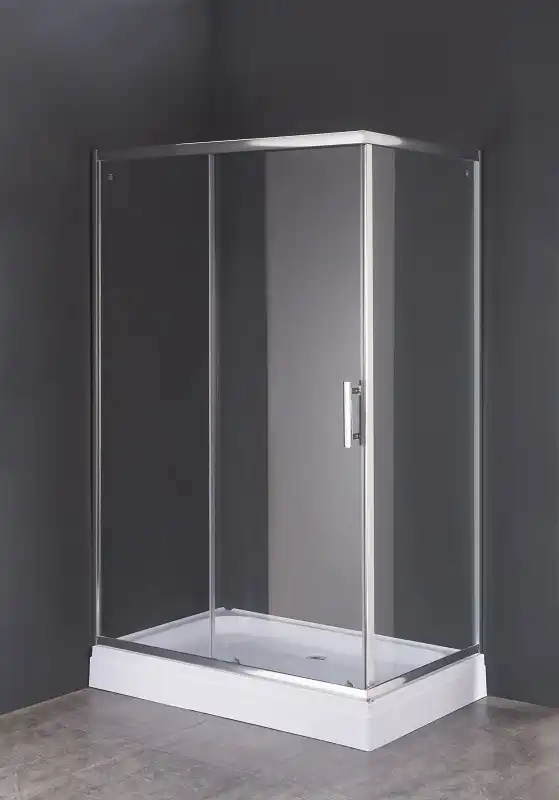 Душевой уголок Loranto 120х80 CS-8021S 120х80х195, стекло Прозрачное, профиль Хром фото 2