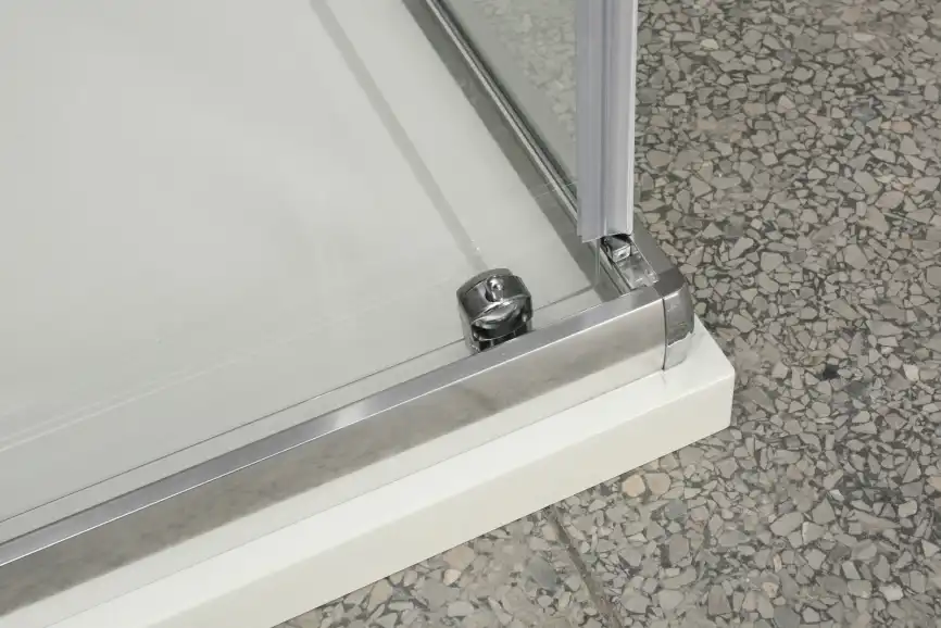 Душевой уголок BelBagno UNO-AH-1-120/100-C-Cr профиль Хром стекло Прозрачное фото 3