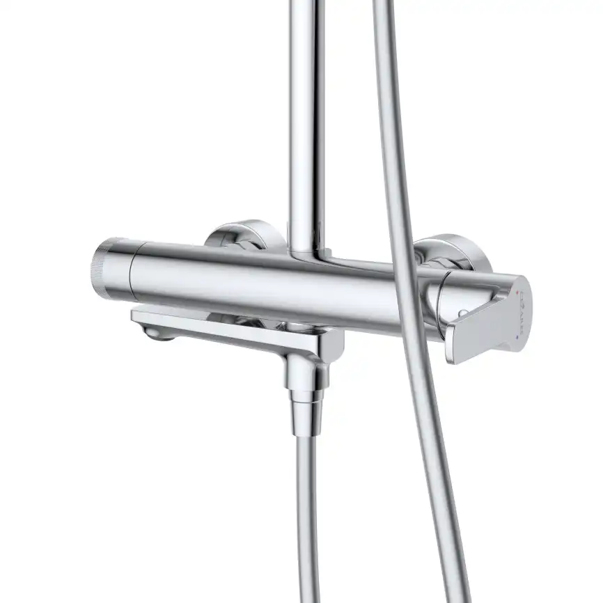 Комплект смесителей CEZARES LUX-CVD/LS-01 для ванной комнаты, Хром фото 11