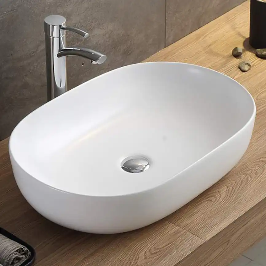 Раковина AVS Селеста 60x42 белая матовая фото 2