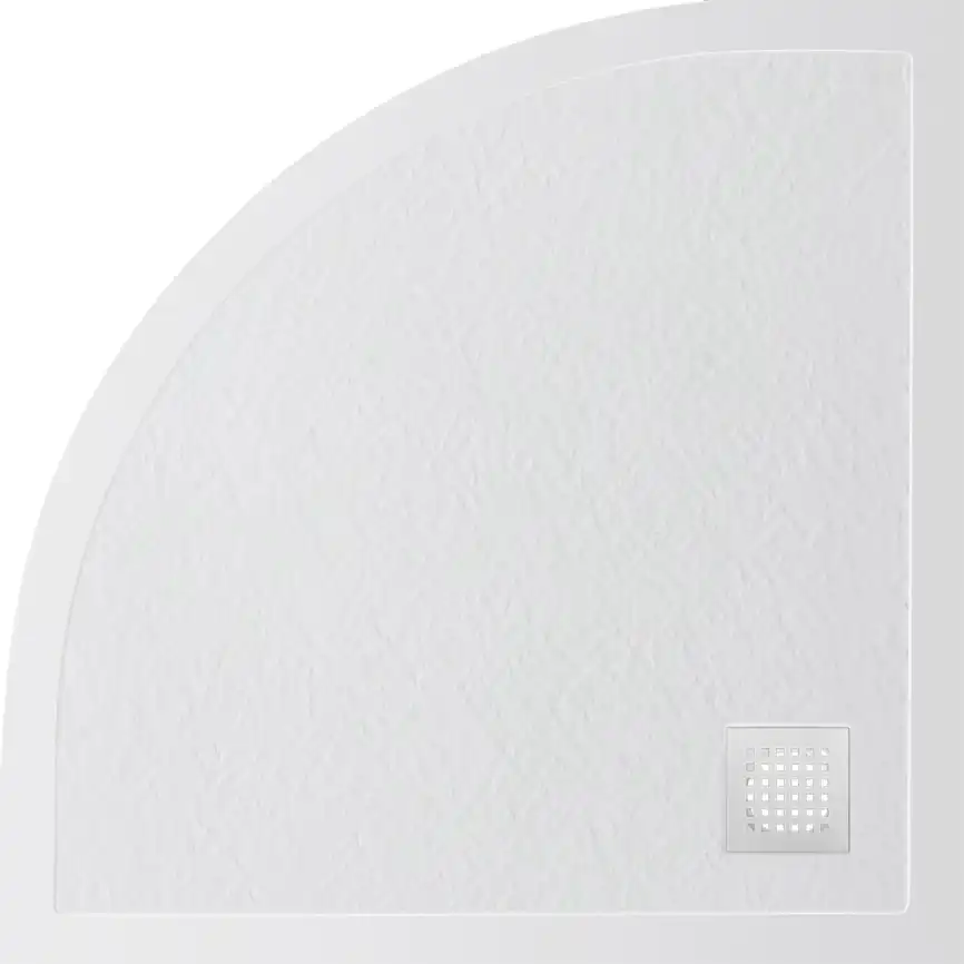 Душевой поддон BelBagno UNO 90х90 из искусственного камня, TRAY-MR-UNO-R-90-550-35-W-BO, Белый фото 1