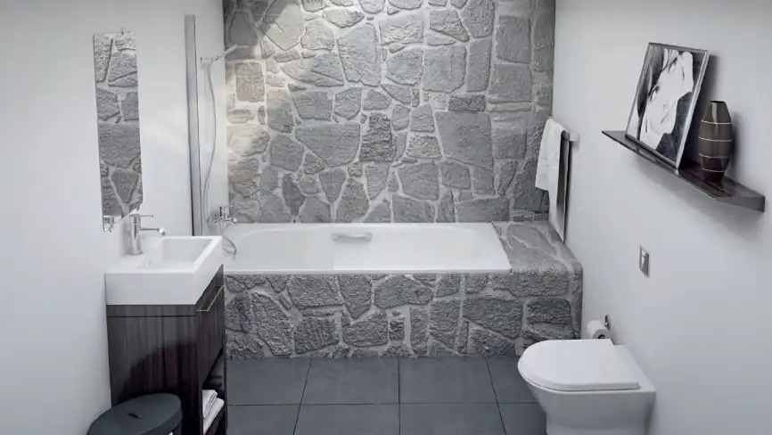 Стальная ванна BLB Atlantica HG 180х80 B80J с/руч 3,5 mm с отверстиями для ручек, Белая фото 2