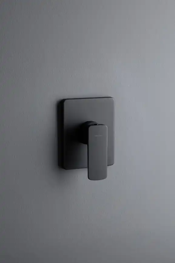 Смеситель для душа Allen Brau Infinity 5.21015-31 встраиваемый, с внутренней частью, Черный матовый фото 5