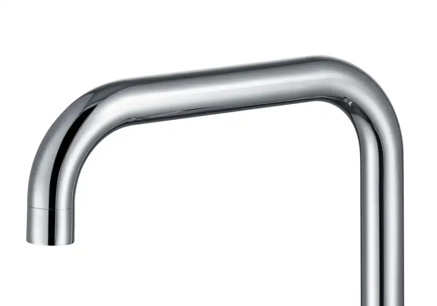 Смеситель для кухни Aquatek Вега AQ1081CR поворотный излив, Хром фото 4