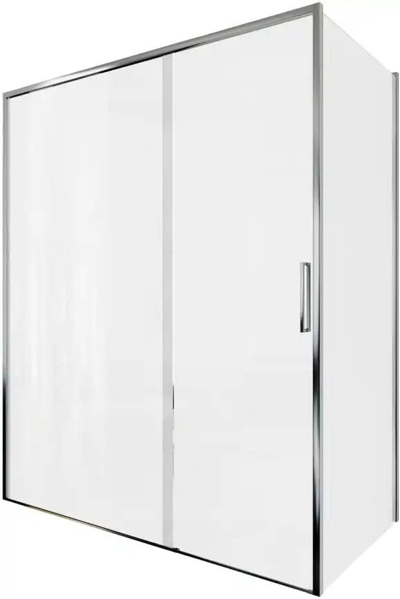 Душевой уголок Aquanet Pleasure Evo 160x80 AE65-160x80-CT профиль хром, прозрачное стекло фото 3