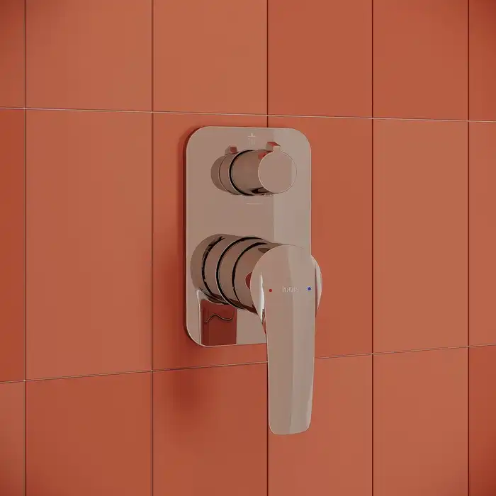 Душевая система IDDIS Ray RAYSB02i67 для душа встраиваемая цвет, Глянцевый хром фото 3